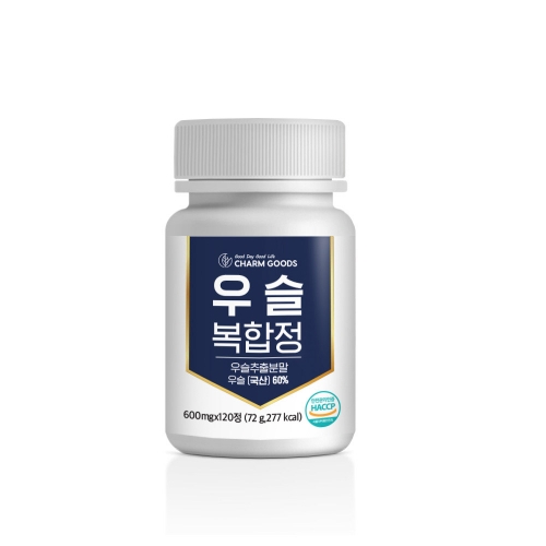 우슬 뿌리 복합정 120정 우술 국산 쇠무릎 추출물 1통 - 상품 이미지