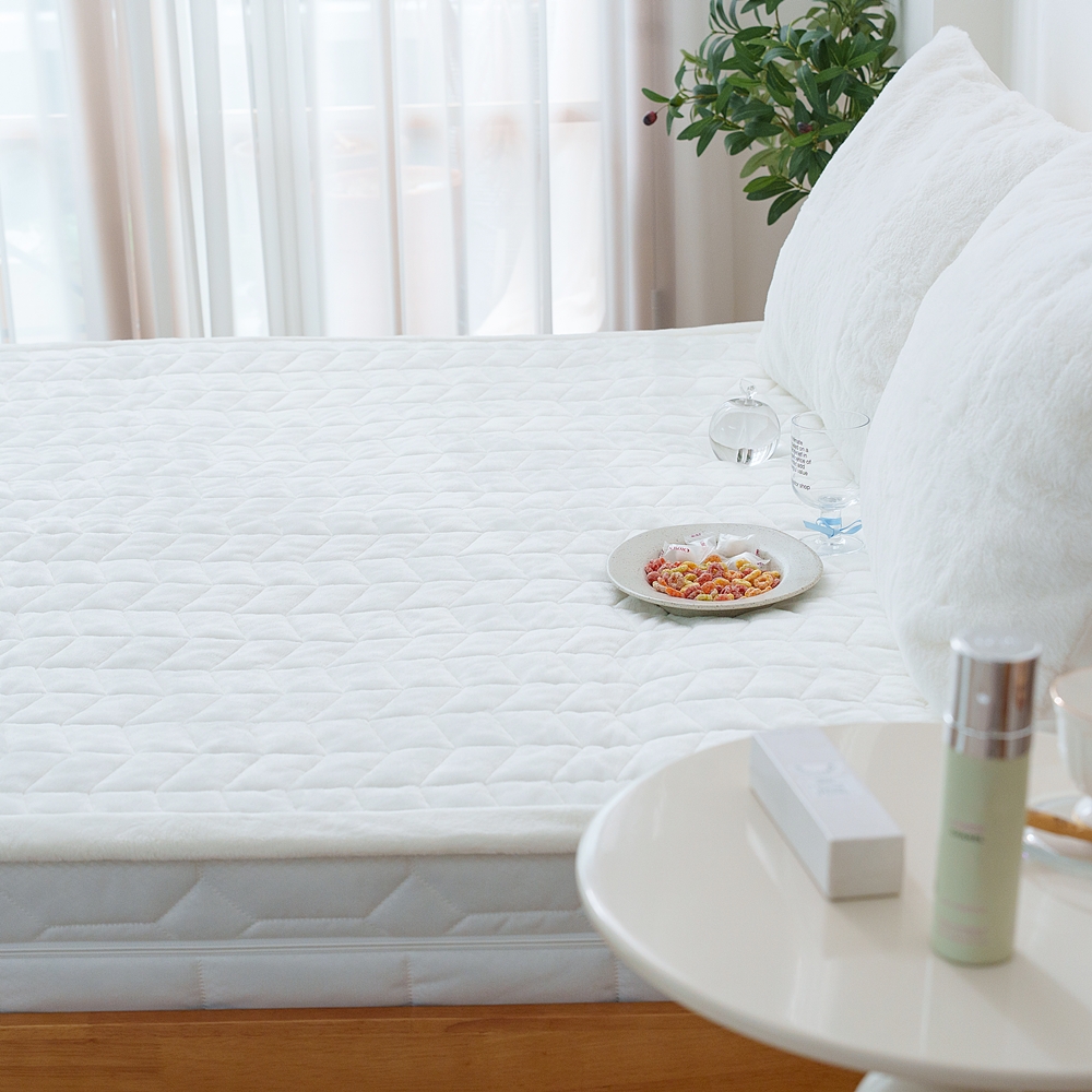 나라데코 5mm 밍크 극세사 따뜻한 겨울 밴딩 침대패드 SS