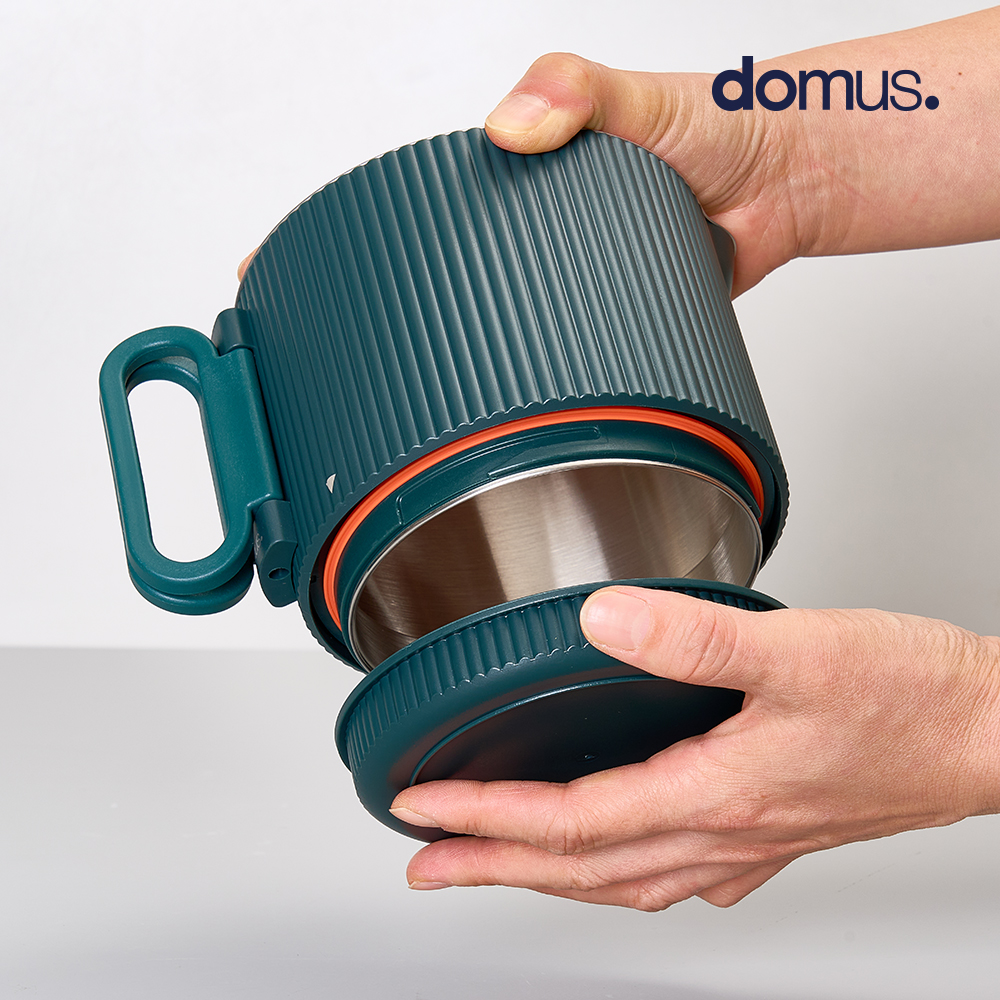 도무스 트래블 팟 프로 플러스 접이식 폴딩포트 110v겸용 캠핑 여행용 휴대용 라면포트 4컬러