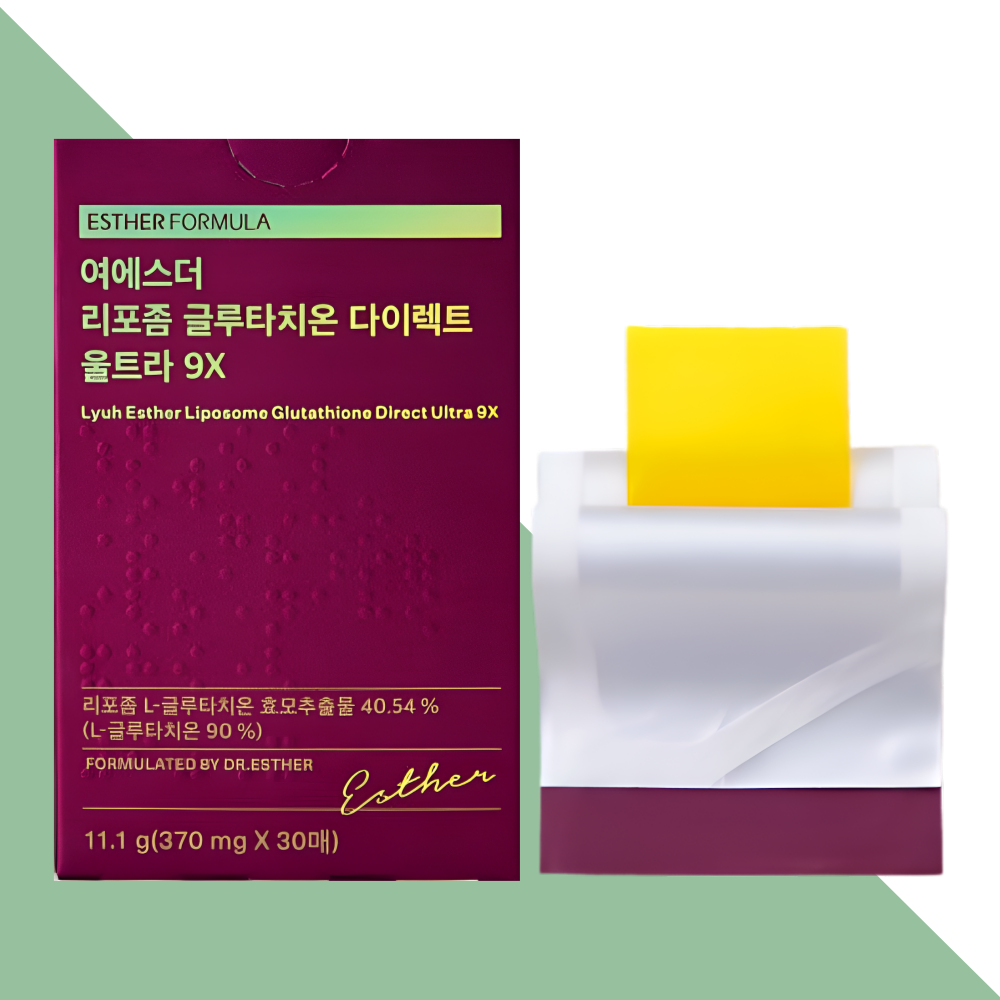 에스더포뮬러 글루타치온 필름 울트라9X 리포좀 30매X1박스 - 메인 이미지