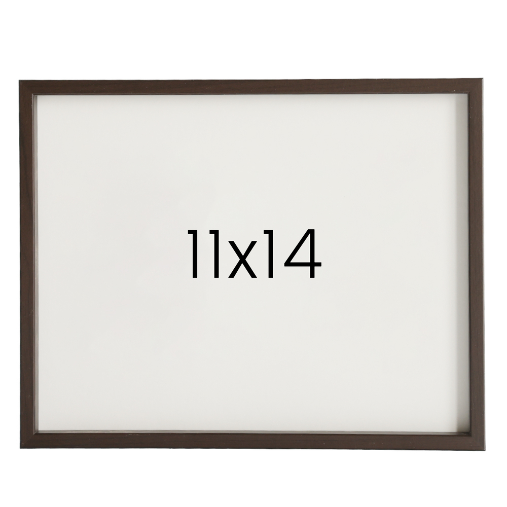 12mm레프 원목액자 우드 웨딩 전시회 맞춤 프레임 틀 11x14 279x355mm, 커피진밤 - 메인 이미지