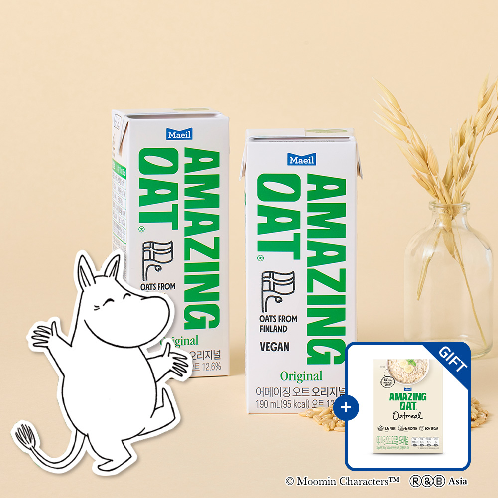 어메이징 오트 오리지널 190ml 24팩 [+어메이징 오트밀 30g 5입 증정]