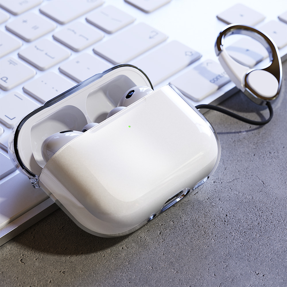빅쏘 에어팟 프로3 케이스 변색없는 레빅스킨 투명