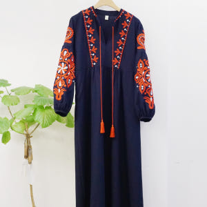 어반자수 루즈핏 롱 원피스 착용 후기 | 사이즈/핏 총정리 - 상품 이미지 2