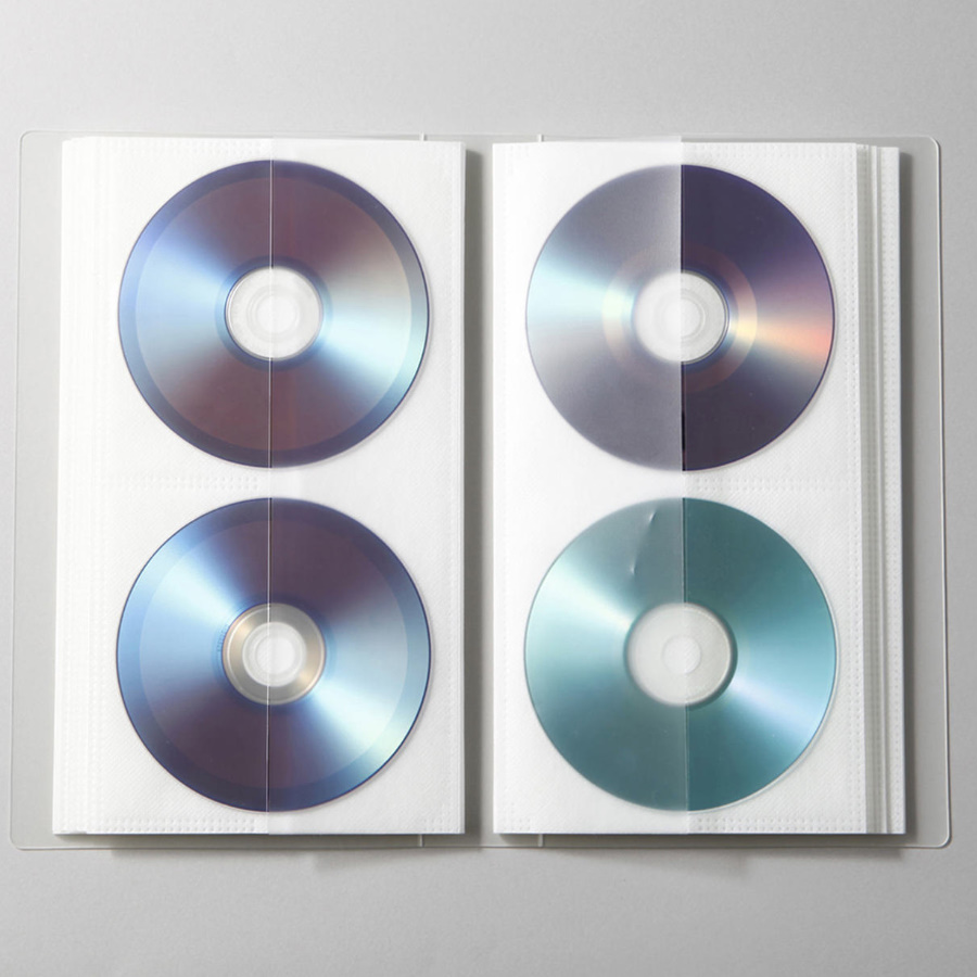 일제 무인양품 CD케이스 CD보관함 DVD보관 수납 CD정리함 2단 앨범형 - 상세 이미지 2