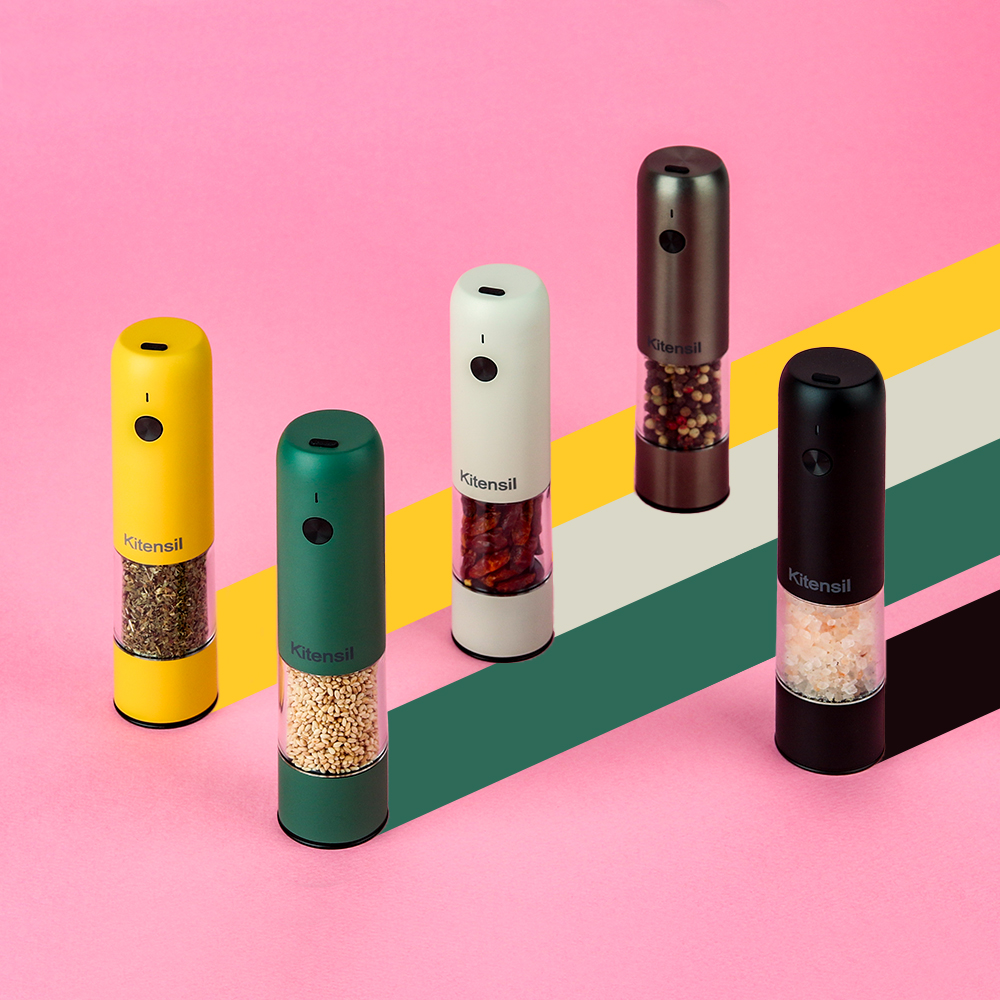 충전식 전동그라인더 참깨갈이 소금 통후추 그라인더