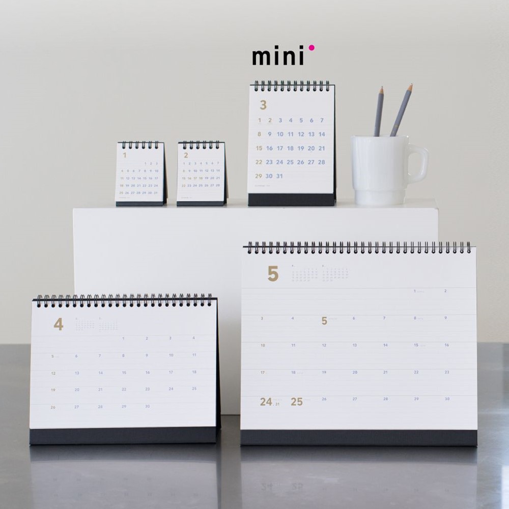 2026년 미니 탁상 달력 2026 데스크 캘린더 스케줄러 26년 작은달력 바이풀