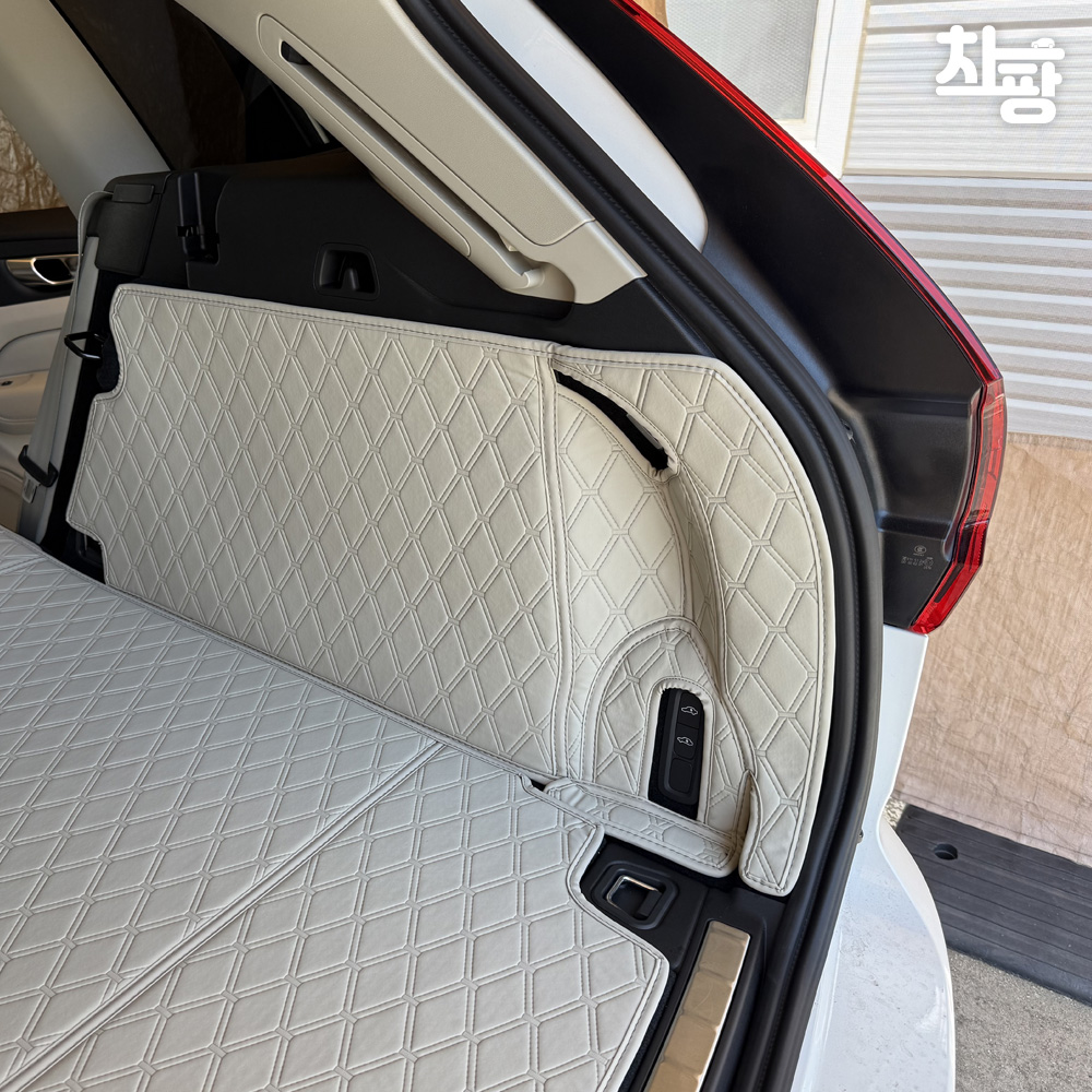 차팡 트렁크매트 볼보 XC60 (25년-) 에어서스O 가솔린/하이브리드 차박매트 풀커버 이미지 7