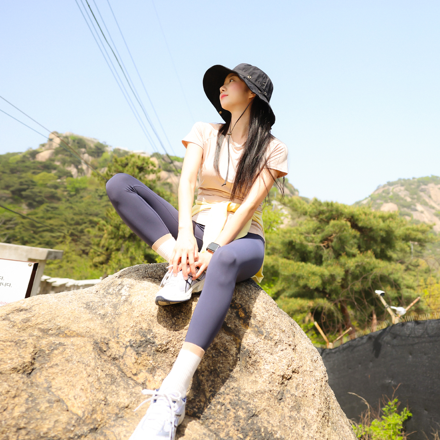 국내생산 부니햇 여성 남자 와이어 대두 등산모자 여름 빅사이즈 햇빛가리개모자 정글모 이미지 3