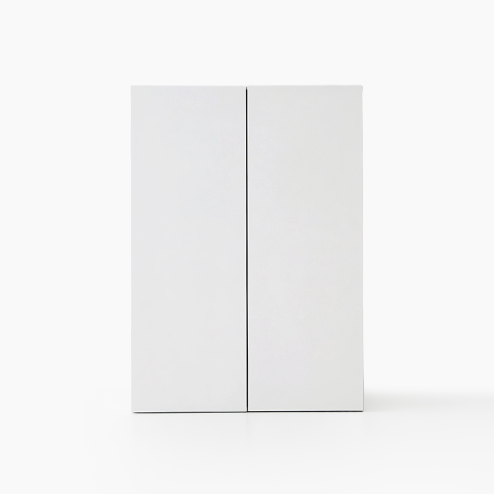 피크 2문 높은수납장 1146 796mmx410mmx1146mm, 3단, 화이트 3975.6972 - 메인 이미지