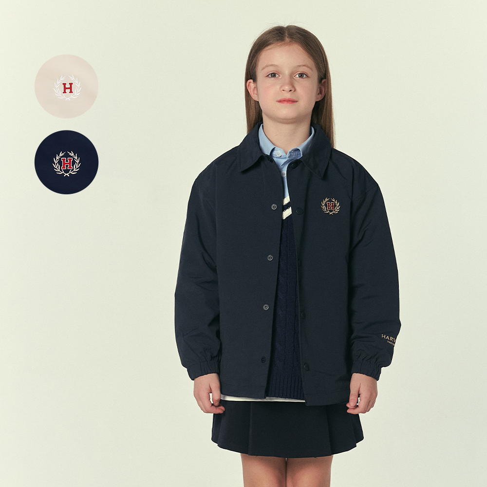 하버드키즈 2color 하버드 코치 자켓 HSJP-34003 - 메인 이미지