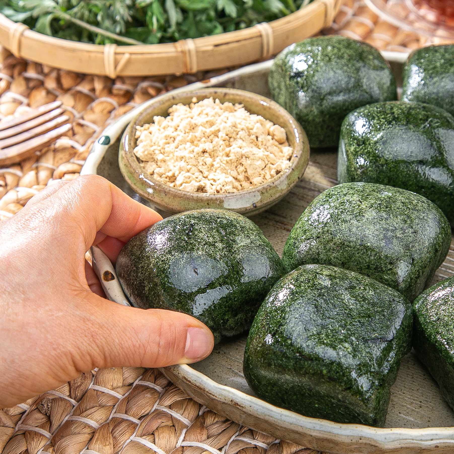 제철밥상 진도 쑥향이 가득한 쑥떡인절미 1.5kg - 상세 이미지 3