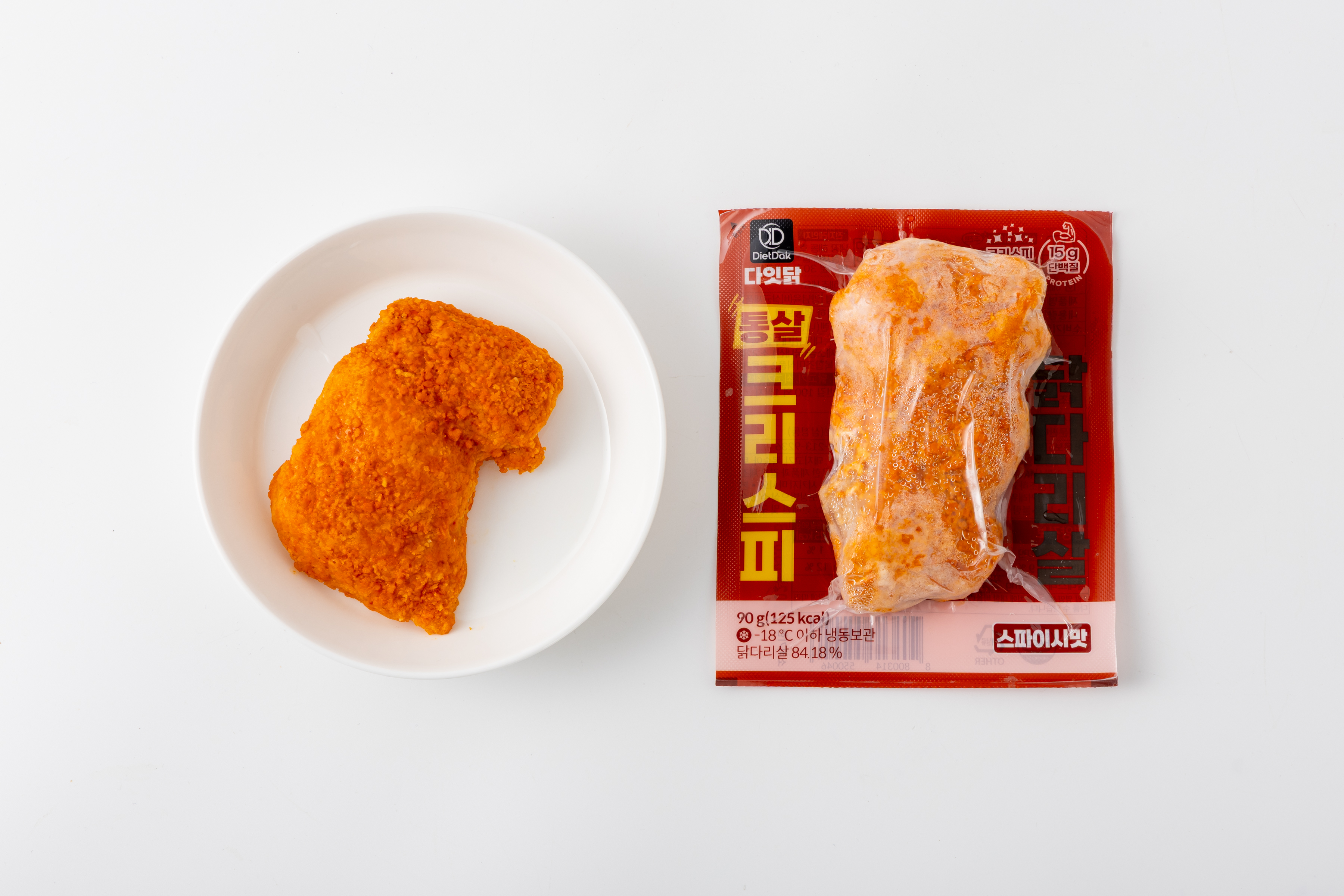 [핫세일] 다잇닭 통살 크리스피 닭다리살 3종 혼합, 90g, 30개 이미지 7