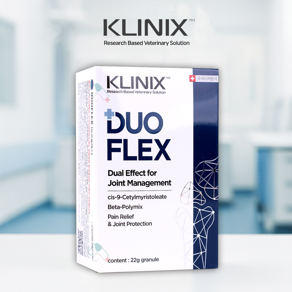 클리닉스 듀오플렉스 22g KLINIX 강아지 고양이 DUOFLEX 수의사 처방 관절 보조제 영양제 동물병원 정품 - 상품 이미지