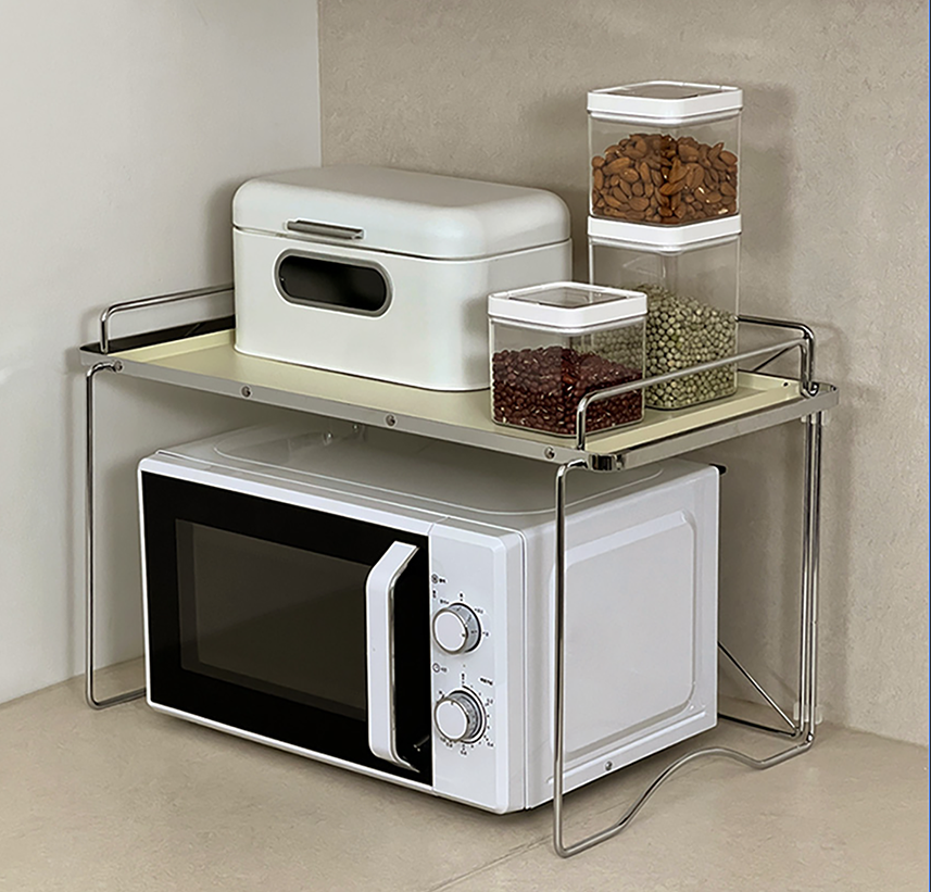 전자렌지다이 밥솥 거치대 광파오븐 에어프라이어받침대 밥통 전자레인지렉 렌즈다이 L