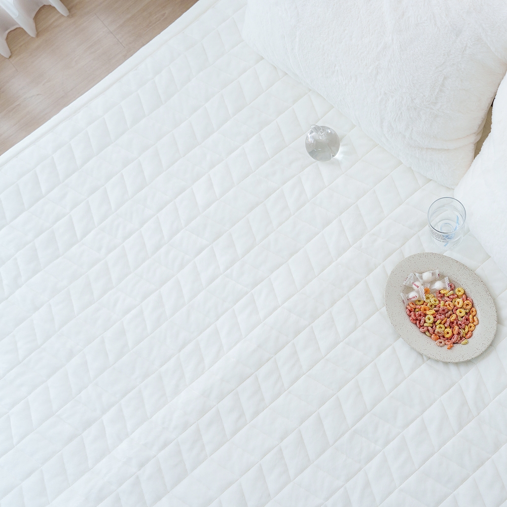 나라데코 5mm 밍크 극세사 따뜻한 겨울 밴딩 침대패드 SS