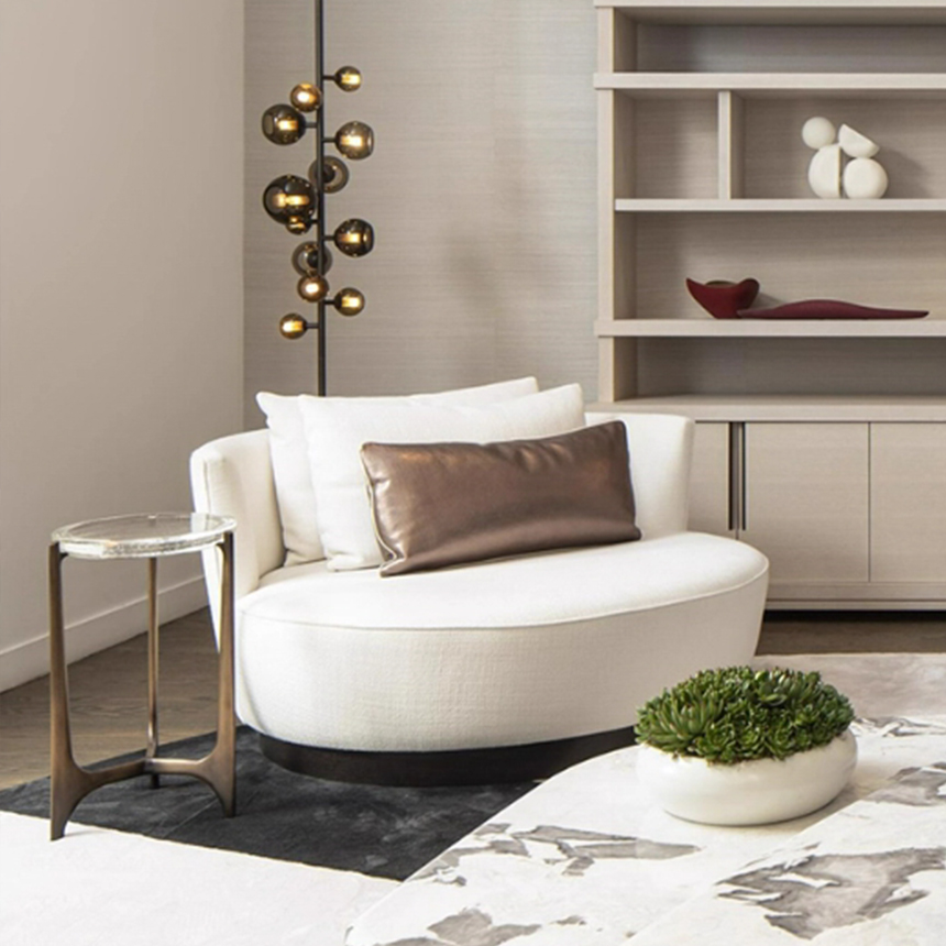 아이스 카페 소파 원형 사이드 테이블 Ice Side Table - 상세 이미지 4