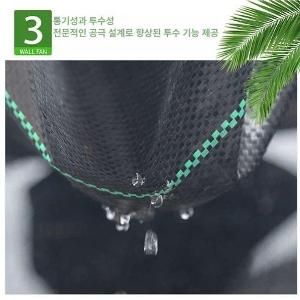 제초 매트 농사용 멀칭 갓바 방지 마대재질 잡초 롤 60g 내구성 공장 0.4mx200m - 상세 이미지 4