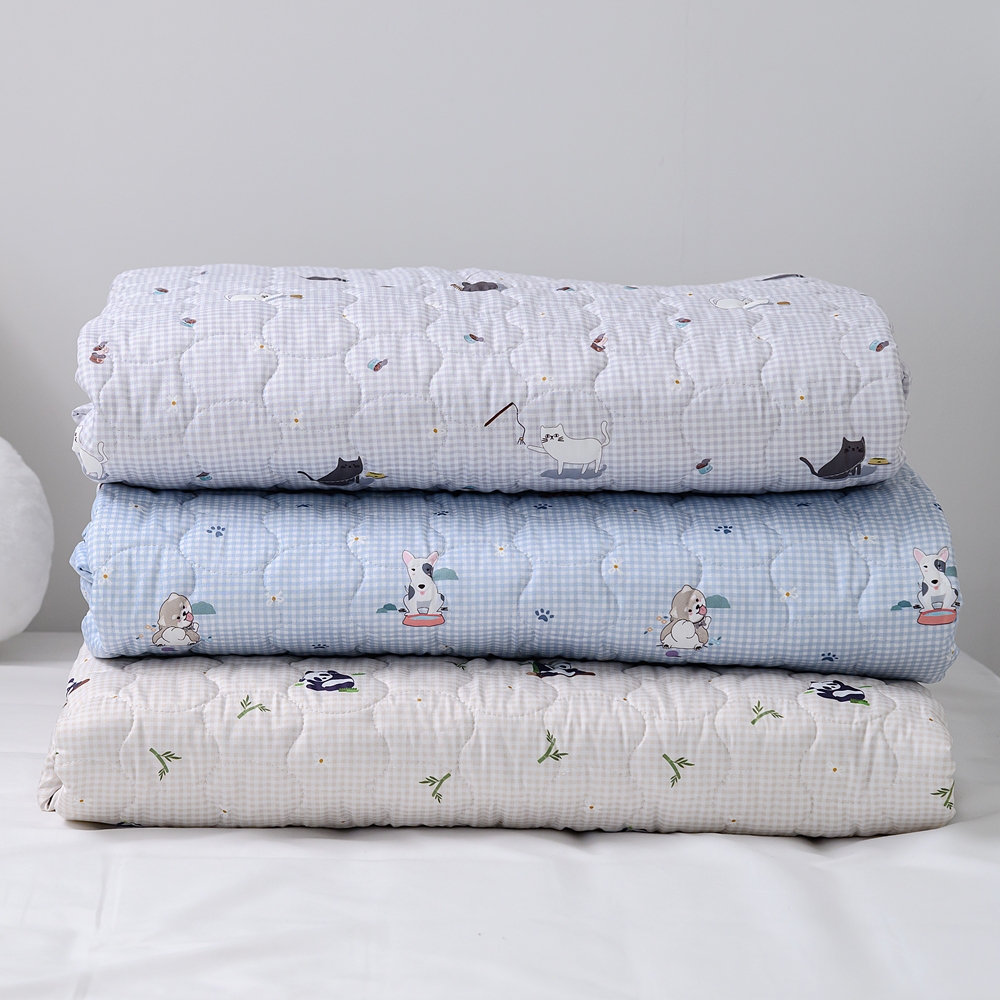 나라데코 키즈 어린이 소프트워싱 사계절 밴딩 침대패드 SS