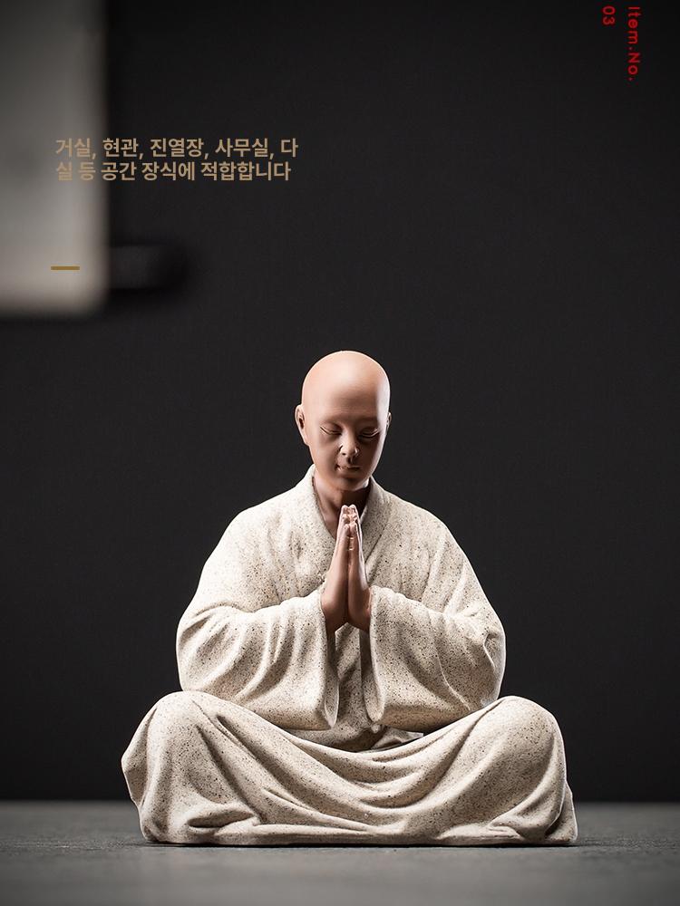 인센스 홀더 절 향로 장식 향초 불상 스틱 인센스홀더 단일 부처님 - 상세 이미지 5