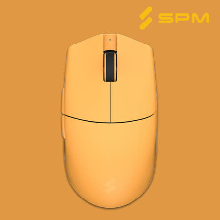 SPM GM10A 초경량 무선 게이밍마우스 옐로우