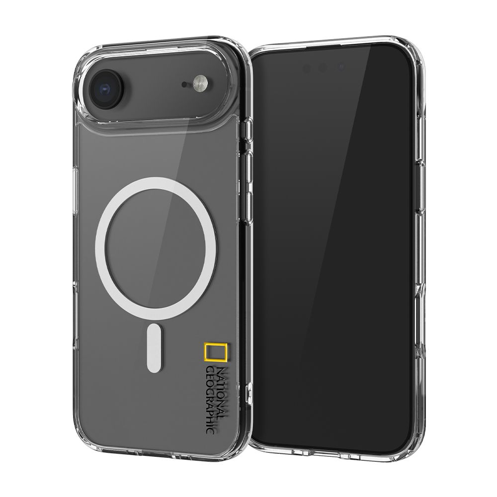 내셔널지오그래픽 맥세이프 클리어 케이스 투명, 아이폰 에어