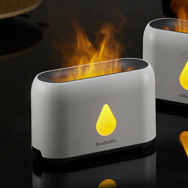 인테리어 가습기 안방 가습기 원룸 사무실용 무드등 조명 거실용 가습기