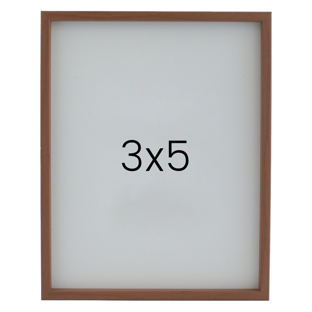 12mm레프 나무액자 사진액자 웨딩 포토테이블 사진인화 탁상 소형 3x5 76x127mm, 연밤 - 메인 이미지