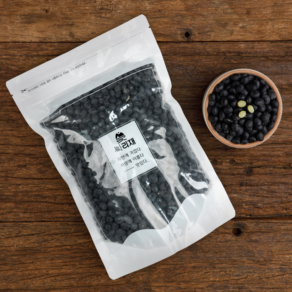 싸리재 국산 검은콩 속파란 서리태 약콩 속청 검정콩 850g, 1개 - 상세 이미지 2