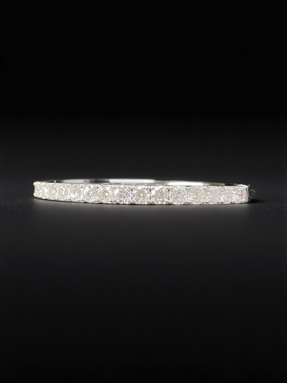 [Moissanite Tennis Bracelet] 화이트 모이사나이트 테니스 팔찌 S925 데시레아 - 상세 이미지 2