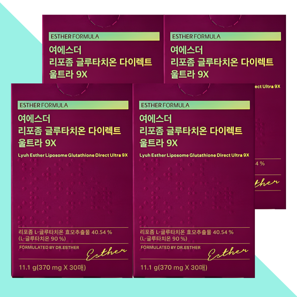 에스더포뮬러 글루타치온 필름 울트라9X 리포좀 30매X4박스 - 상세 이미지 5
