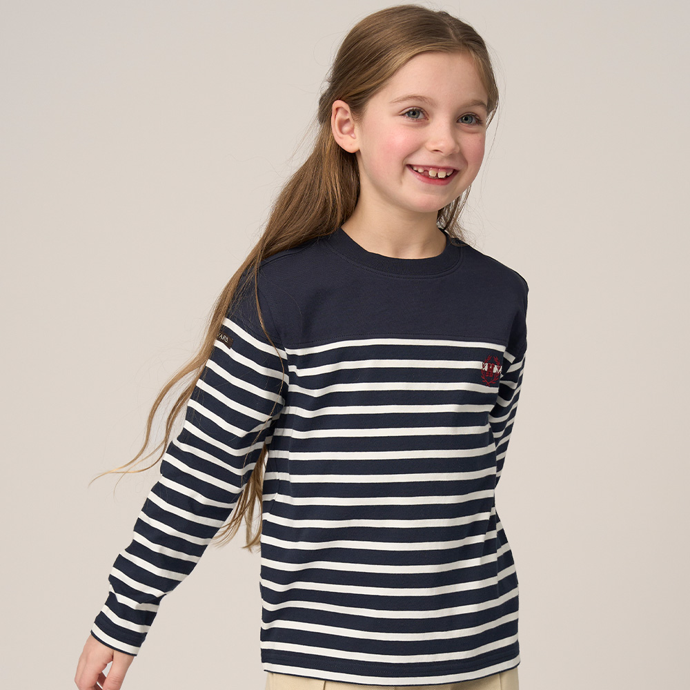 하버드키즈 스탠다드 헤리테이프 로고 티셔츠 B5S004 - 상세 이미지 2