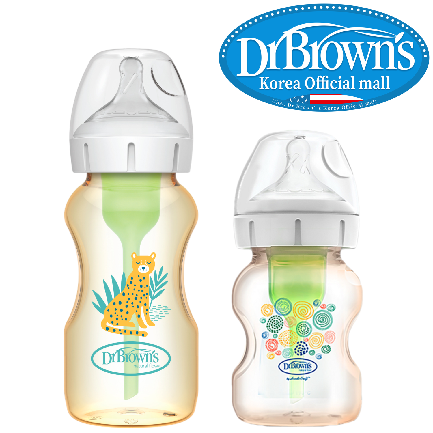 닥터브라운 오피셜 / PPSU 젖병 150,270ml 1개 - 상품 이미지