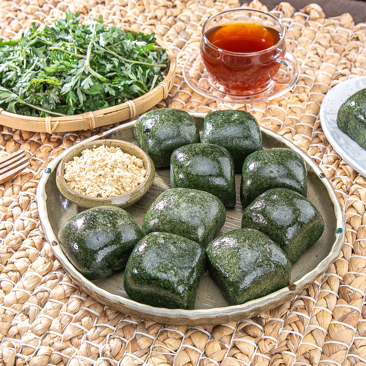 제철밥상 진도 쑥향이 가득한 쑥떡인절미 1.5kg - 상세 이미지 2