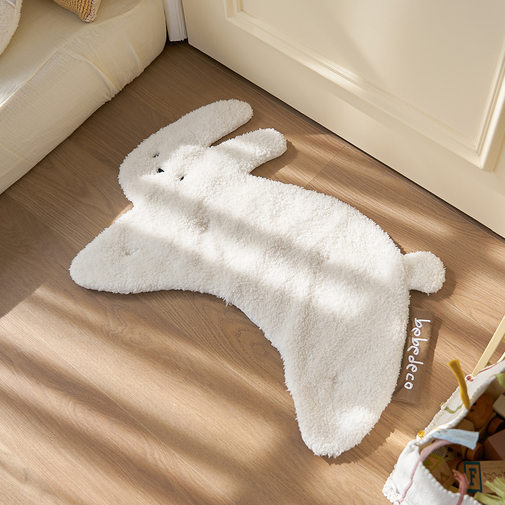 보송보송 클라우드 래빗 현관 도어매트 발매트 50x70cm
