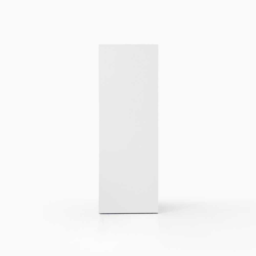 피크 1문 높은수납장 1146 398mmx410mmx1146mm, 1단, 화이트 7202.3270
