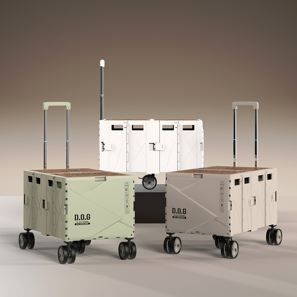 도그독 듀얼 퍼스트 프리미엄 캠핑웨건 대형 폴딩형 접이식 테이블