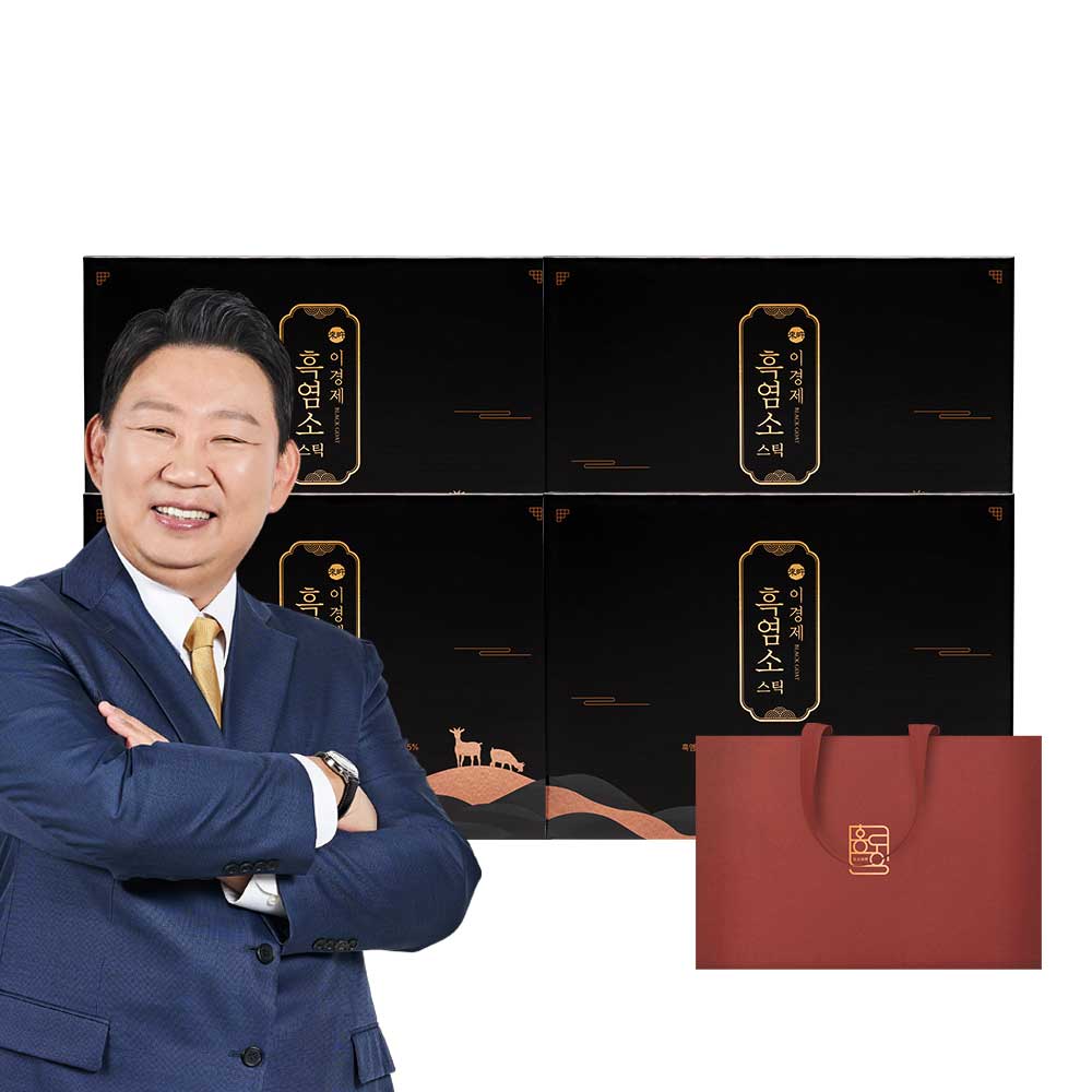 (총 4박스 120포 4개월분) 흑염소 매니아 이경제 흑염소 스틱 액기스 즙 진액 국내산 이경재 30포 15ml, 4개