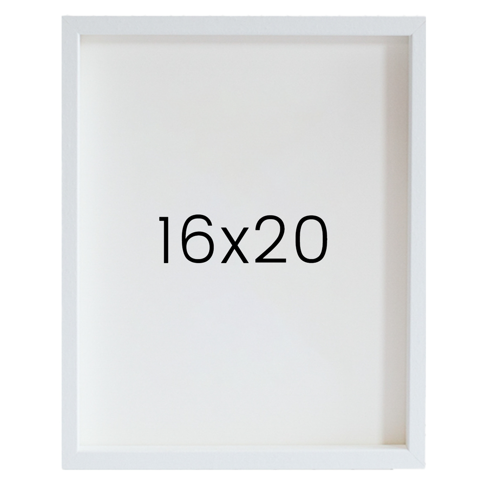 12mm레프 원목액자 우드 웨딩 전시회 맞춤 프레임 틀 16x20 406x508mm, 화이트 - 메인 이미지