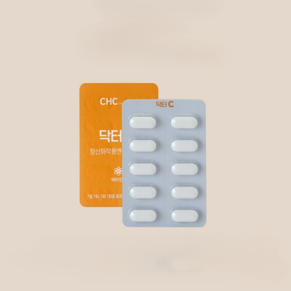 CHC 닥터 C 항산화작용엔 비타민C 엔엠엔씨 압타 비타민씨 약2개월 60정, 3개 - 상세 이미지 5