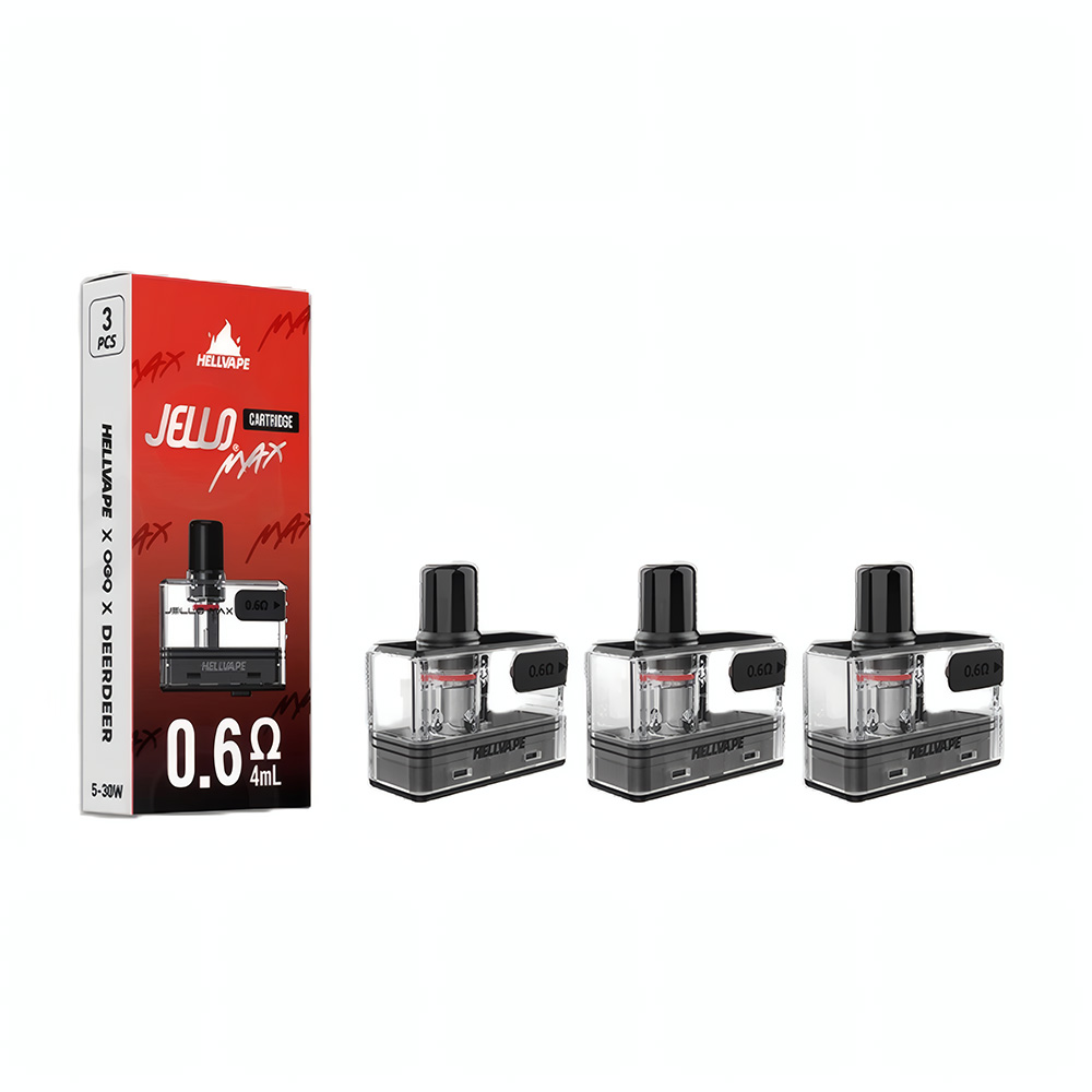 헬베이프 젤로 맥스 팟 (3개 1세트) 4ml 전자담배 전담 코일팟 카트리지 - 상세 이미지 2