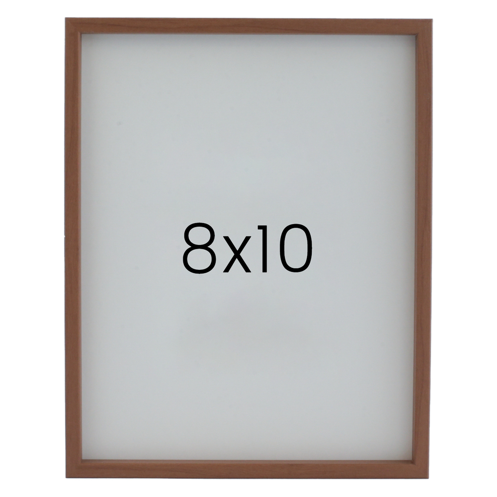 12mm레프 나무액자 사진액자 웨딩 포토테이블 인화 탁상 소형 8x10 203x254mm, 연밤 - 메인 이미지