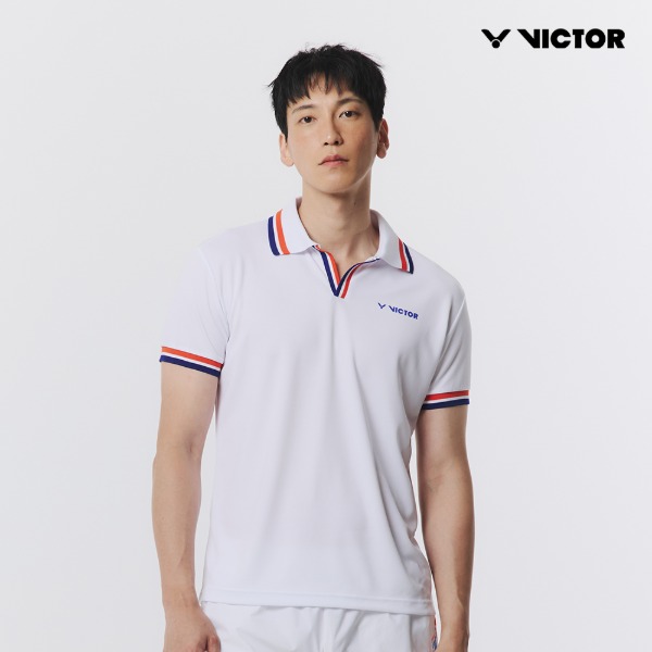 빅터 아울렛 남성 반팔 티셔츠 VT25CTS002M 배드민턴 탁구 스쿼시 스포츠웨어 - 상품 이미지
