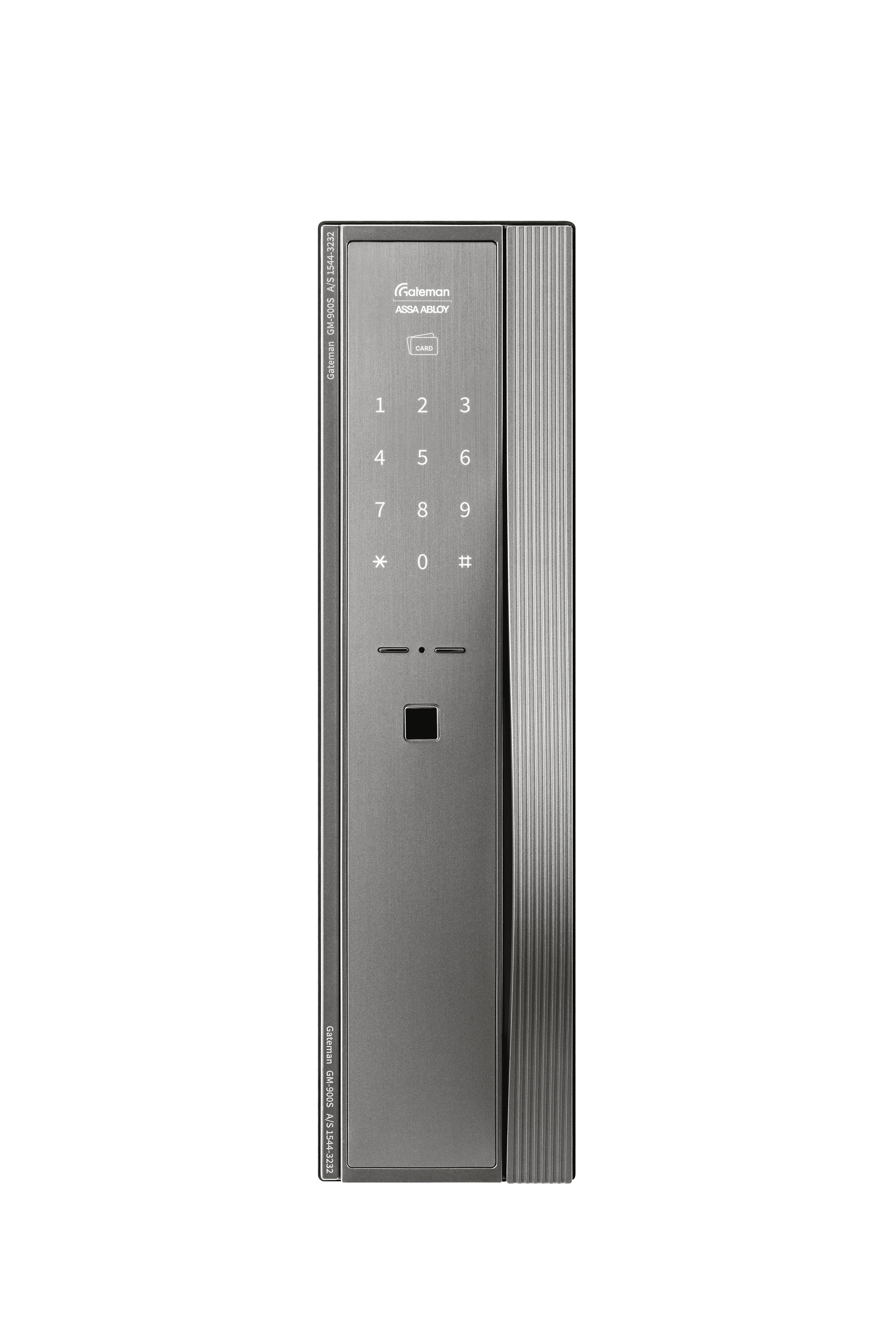 [게이트맨] GM-900S 주키형(방문설치) 푸시풀도어락 지문인식 번호키 IoT액세서리 포함 보강판+설치부자재 Full package - 상세 이미지 2