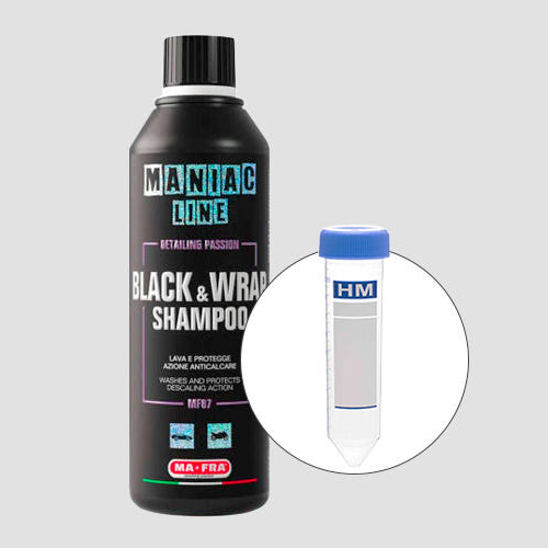 마프라 매니악 블랙 앤 랩 샴푸 500ml 소분용 코니컬튜브 50ml 세트 제품 이미지