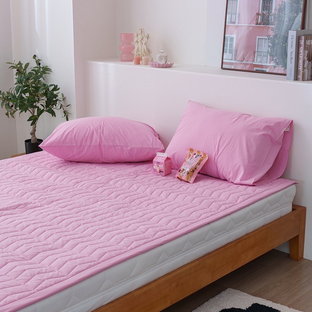 나라데코 60수 고밀도면 사각사각 사계절 밴딩 침대패드 SS