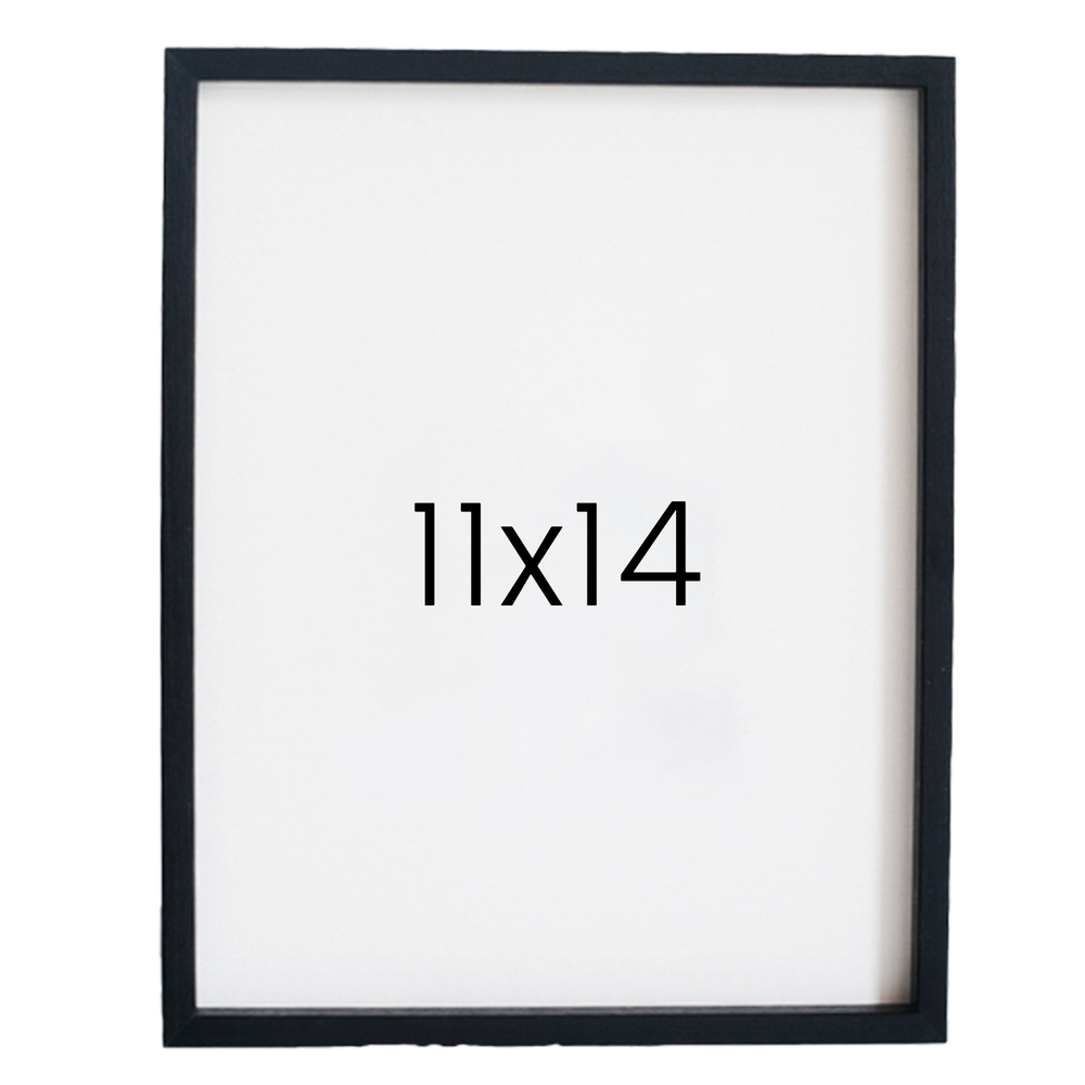12mm레프 원목액자 우드 웨딩 전시회 맞춤 프레임 틀 11x14 279x355mm, 블랙 - 메인 이미지