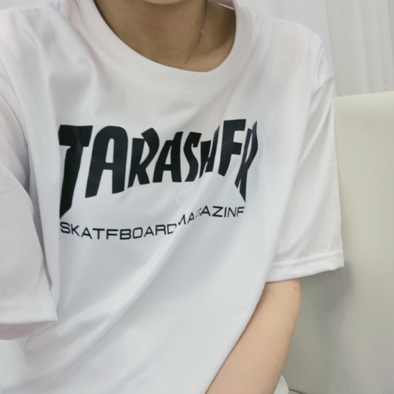 여성 티셔츠 여름 기본 데일리 라운드넥 캐쥬얼 심플 여자 가을 봄 반팔 레터링 20대 - 상품 이미지