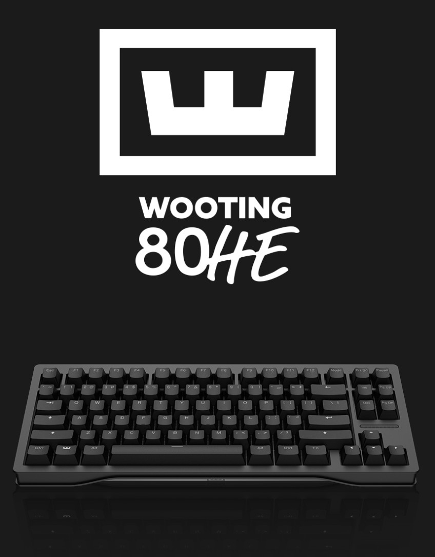 Wooting 우팅 80HE 래피드트리거 자석축 호환 키보드 완제품 판매처 상세 정보 이미지 3