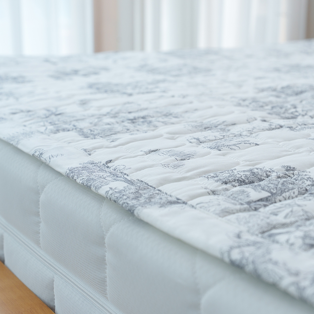 나라데코 광목 순면 뜨왈 명화 사계절 밴딩 침대패드 SS